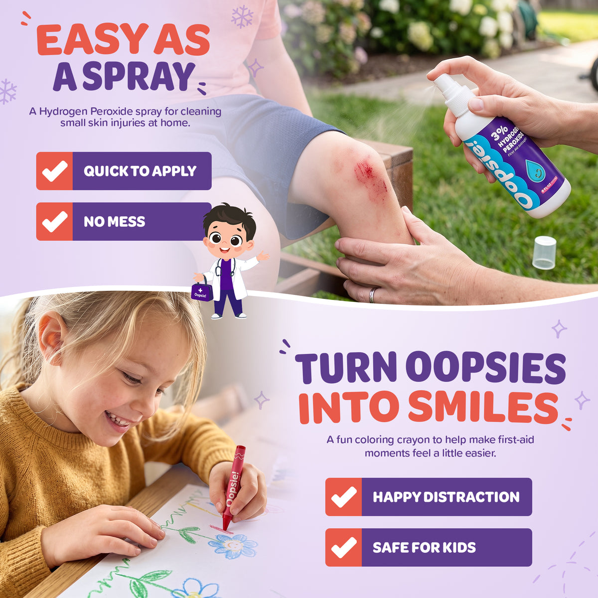 Oopsie Kids First Aid Kit