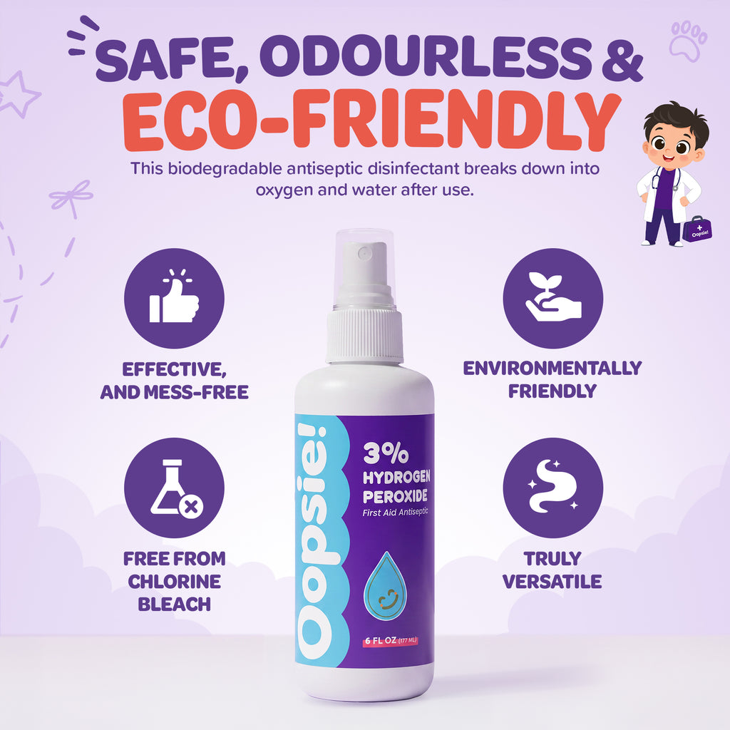 Oopsie 3% Hydrogen Peroxide Pump Spray - 6 oz