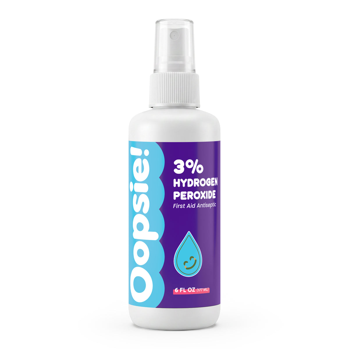 Oopsie 3% Hydrogen Peroxide Pump Spray - 6 oz